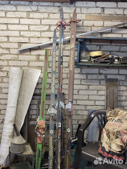 Лыжи деревянные СССР