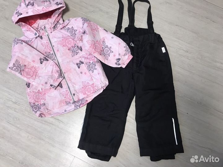 Демисезонный костюм lassie для девочки, рр 92