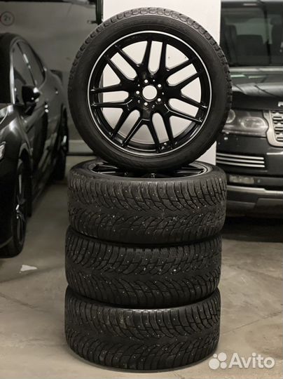 Оригинальные колеса MB GLS63 на зимней резине