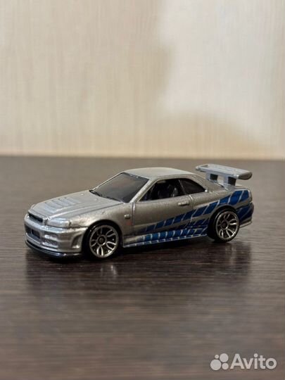 Hot wheels Nissan skyline GT-R (BNR34)