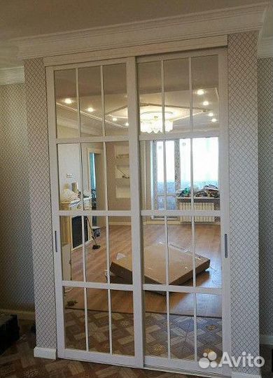 Раздвижные перегородки (Зонирование)