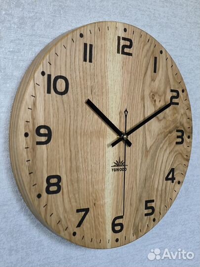 Часы настенные Дуб с заболонью