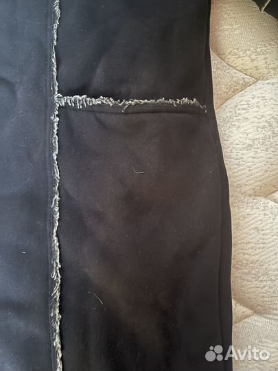 Дубленка женская искусственная большой размер