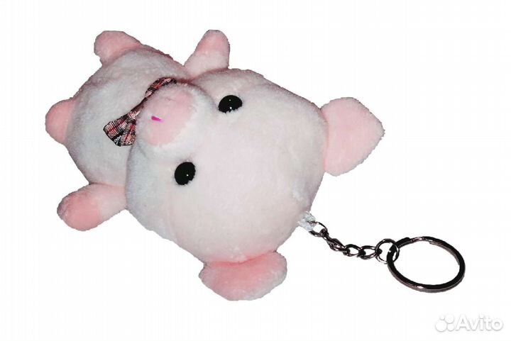 Статуэтка фарфоровая Заяц брелок Свинка Игрушка