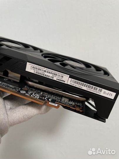 Видеокарта rx 6600 sapphire pulse amd radeon 8gb