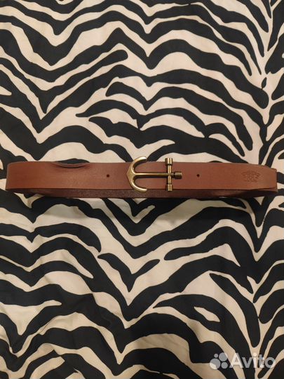 Ремень Double Ralph Lauren воловья кожа 95 см