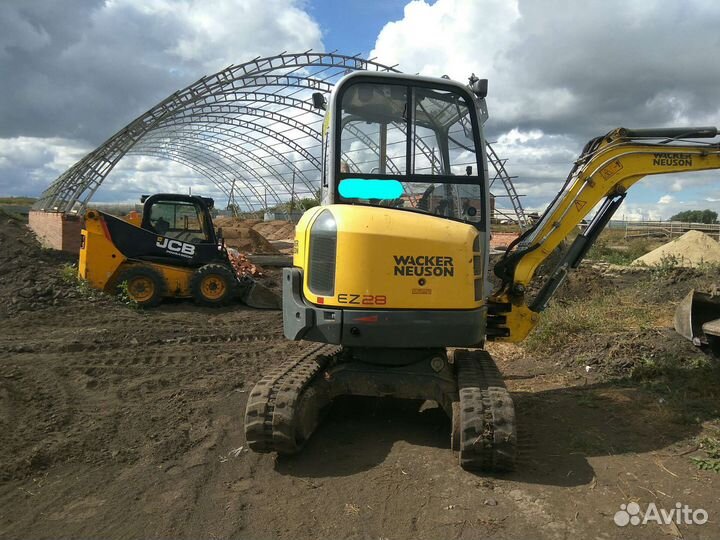 Услуги мини экскаватора и мини погрузчика