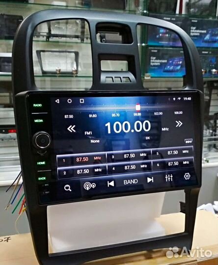 Hyundai Sonata EF магнитола Android с крутилкой