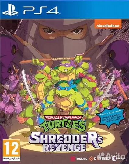 Tmnt: Shredder's Revenge (PS4) Продажа, Обмен