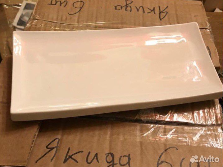 Тарелки прямоугольные/лодочка/для суши