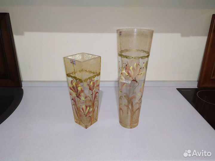 Ваза декоративная ручная роспись