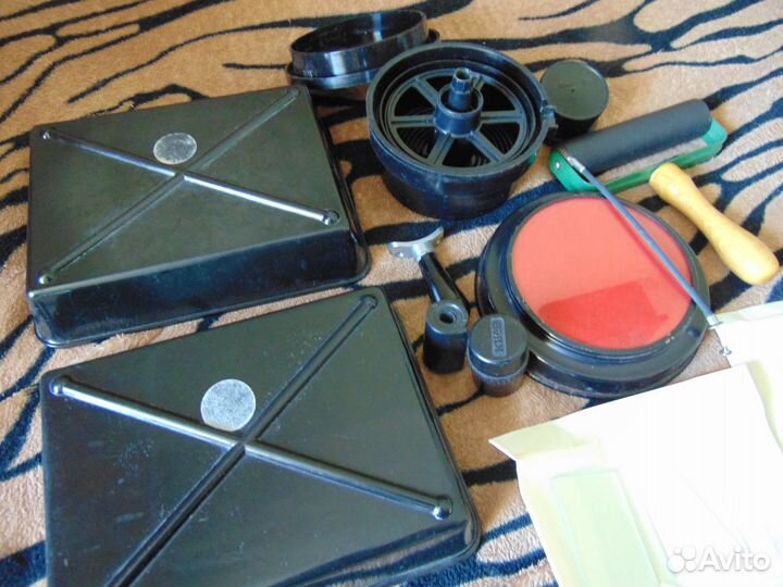 Фотопринадлежности, Ванночка,валик.Объектив Юпитер