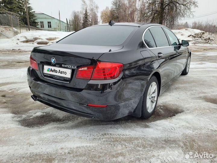 BMW 5 серия 2.0 AT, 2013, 166 000 км