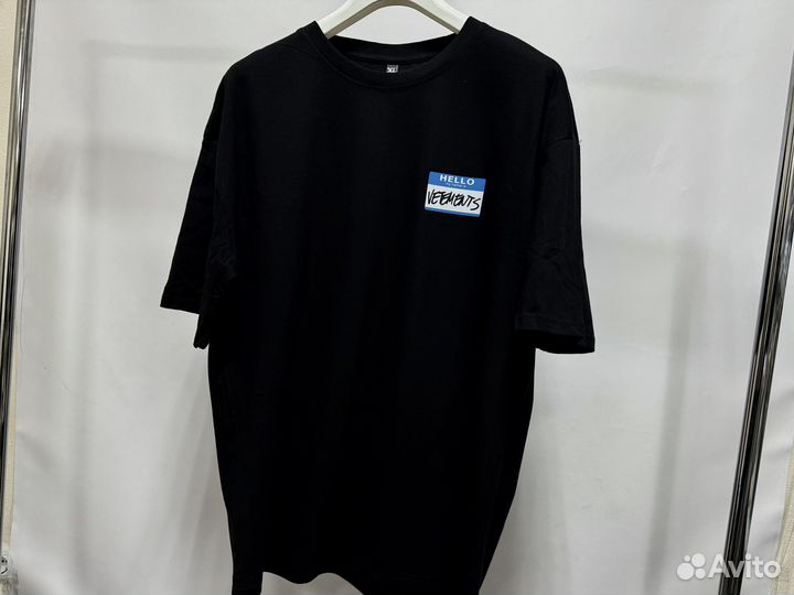 Футболка Vetements hello