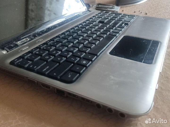 Ноутбук HP dv6-6158er на запчасти, не работает