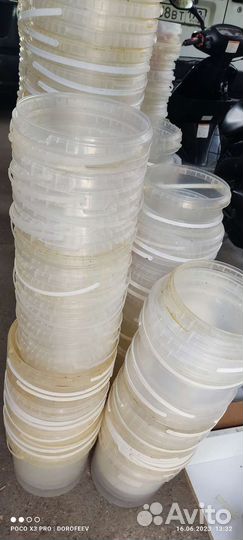 Пластиковые ведра