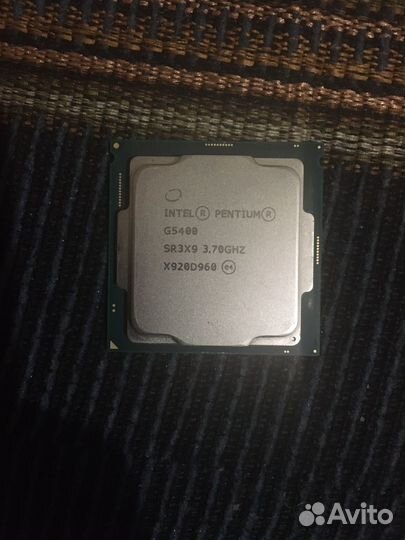 Процессор intel Pentium Gold G5400
