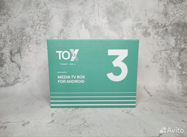 Тв-приставка TOX3 4/32 новая ревизия