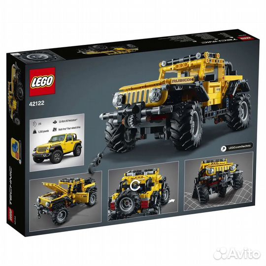 Конструктор lego Technic Jeep Wrangler 42122