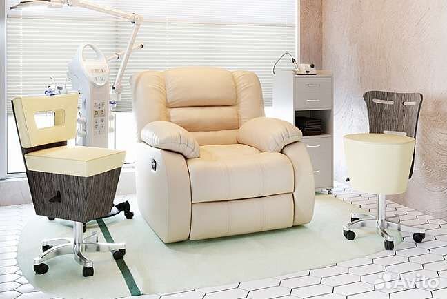 Кресло реклайнер электрическое, маникюрное кресло