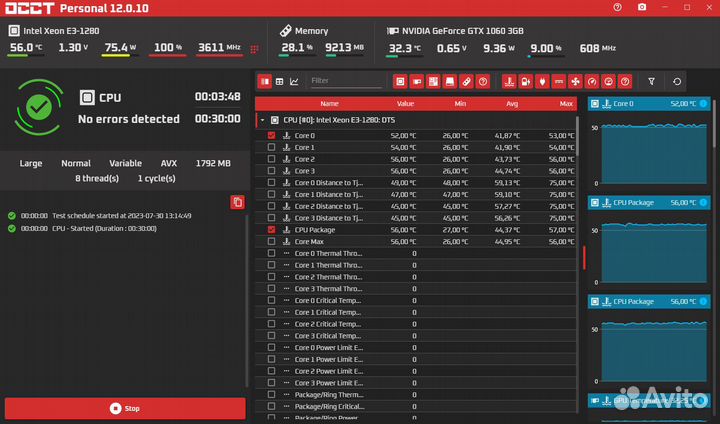 Intel Xeon E3 1280 аналог Core i7 2700K сокет 1155