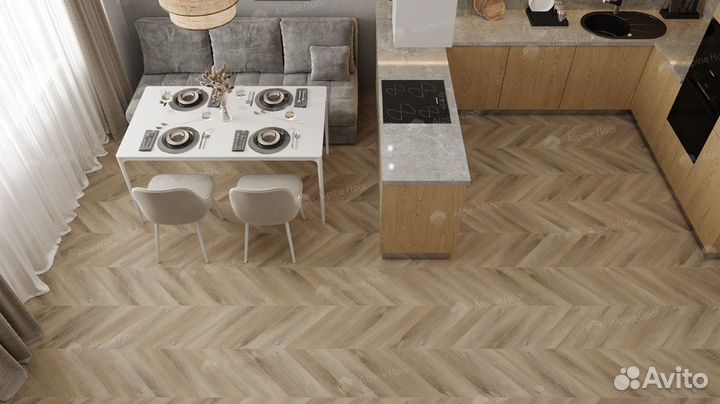 ECO 20-6 Дуб Синистра Alpine Floor Chevron