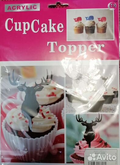 Топпер для капкейков