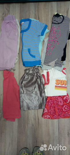 Детские вещи для девочки 104 -110 пакетом