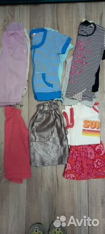 Детские вещи для девочки 104 -110 пакетом