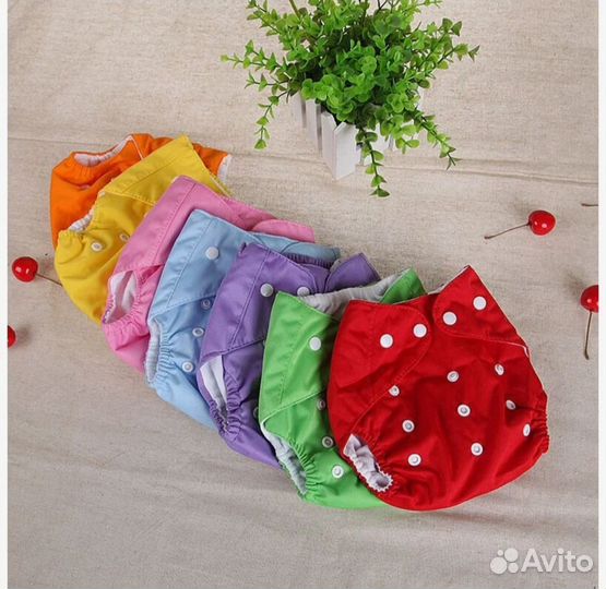 Многоразовые подгузники новые