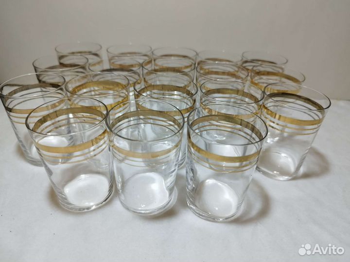 Стопки и стаканы времён СССР