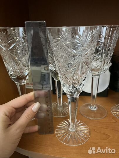 Хрустальные фужеры бокалы СССР