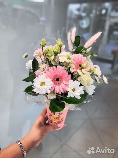 Композиции в крафтовых стаканчиках