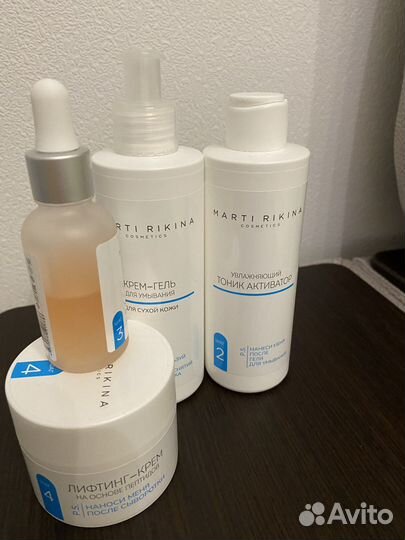 Косметика для лица с пептидами Marti Rikina