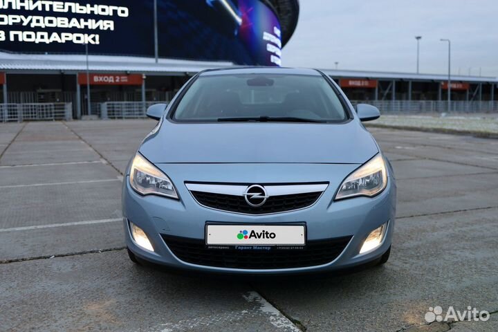 Opel Astra 1.4 AT, 2011, 162 000 км