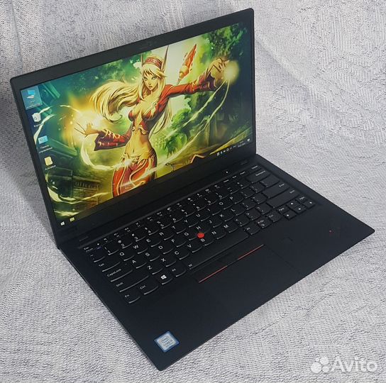 Классный X1 Carbon gen6 на i5-8250u 8Гб ips