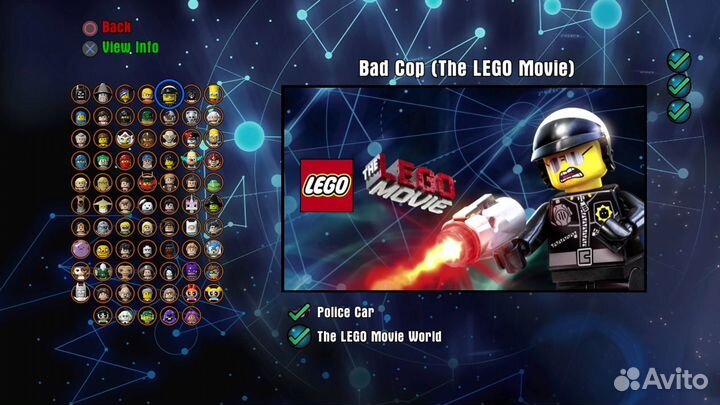 71213 Bad Cop (Toy Tag) для Lego Dimensions 4U