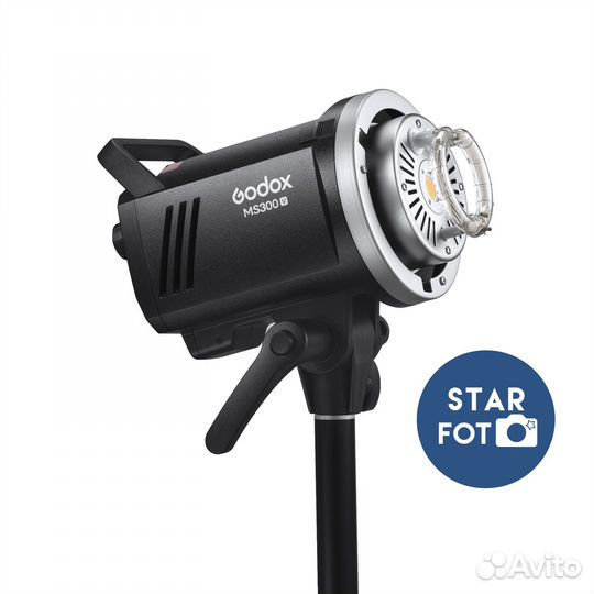 Комплект импульсного света 300Дж для студии, дома