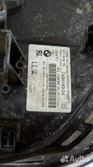 Передние фары bmw g30