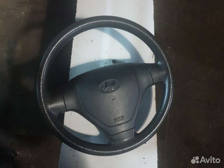 Руль с подушкой хендай гетц 2002-2005