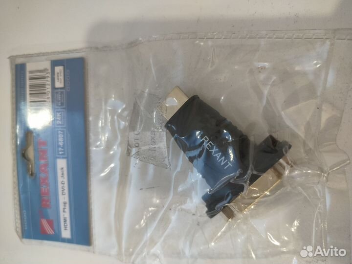 Переходник hdmi dvi
