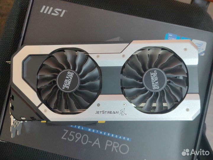 Видеокарта Palit Jetstream GTX1070TI 8Gb 256bit