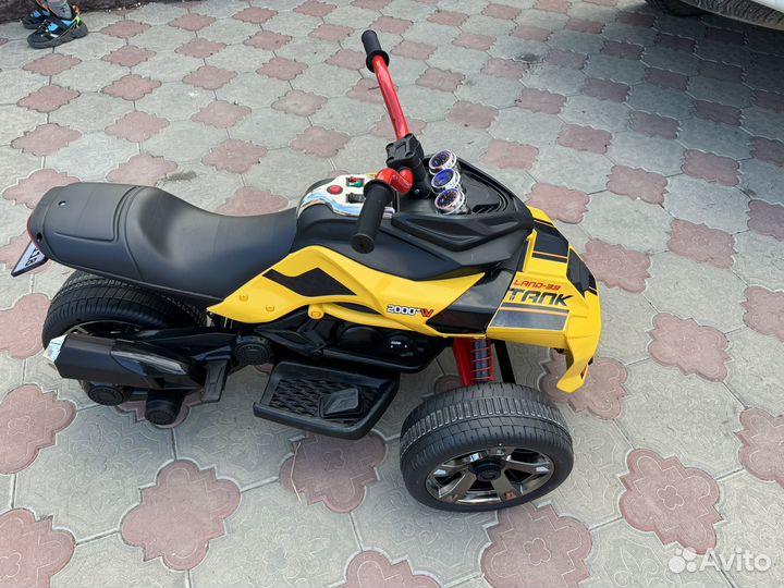 Мотоцикл детский электрический