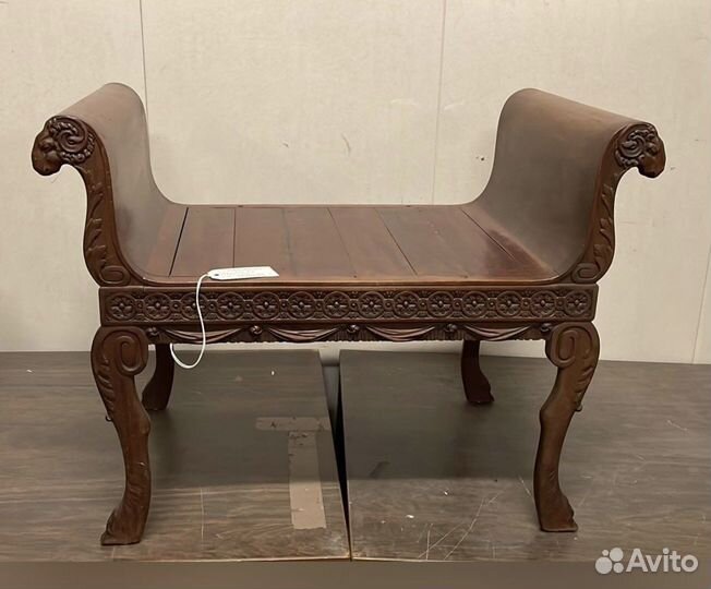 Банкетка. Мебель из массива. Пуф. Антиквариат