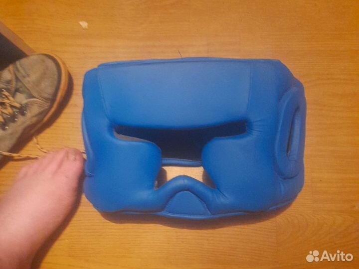 Боксерский шлем с бампером детский размер m