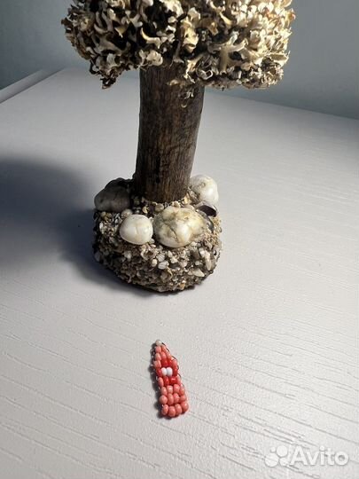 Фигурки из бисера,напитки