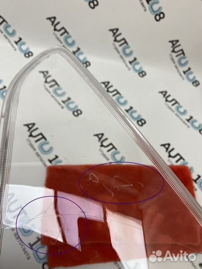 Стекло фары Nissan Patrol 2014-2021 левое 0130