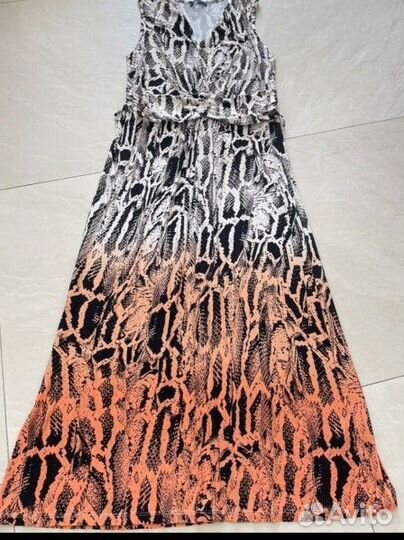 Сарафан макси леопард вискоза George с3 р.48-50