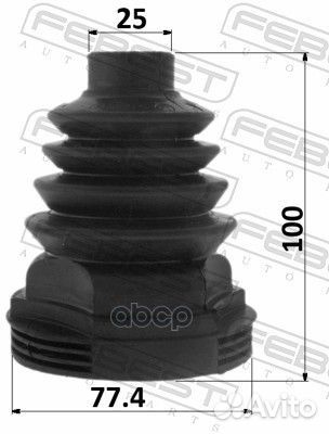 Пыльник шрус / nissan almera G15RA 2012.11- EL