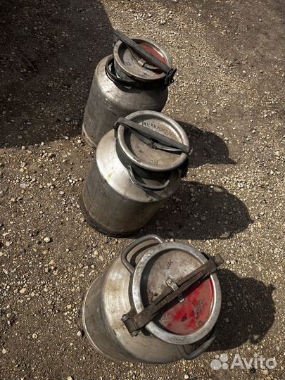 Фляга/ бидон алюминиевый 40 литров